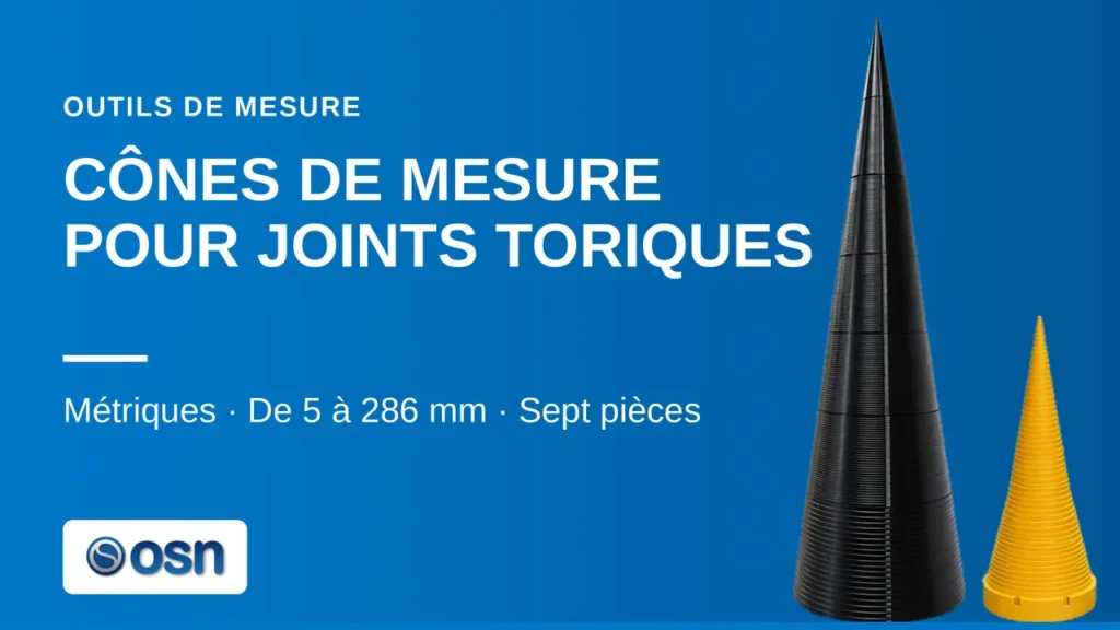 Cône de mesure pour joints toriques